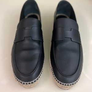 Hermes Black Espadrille
